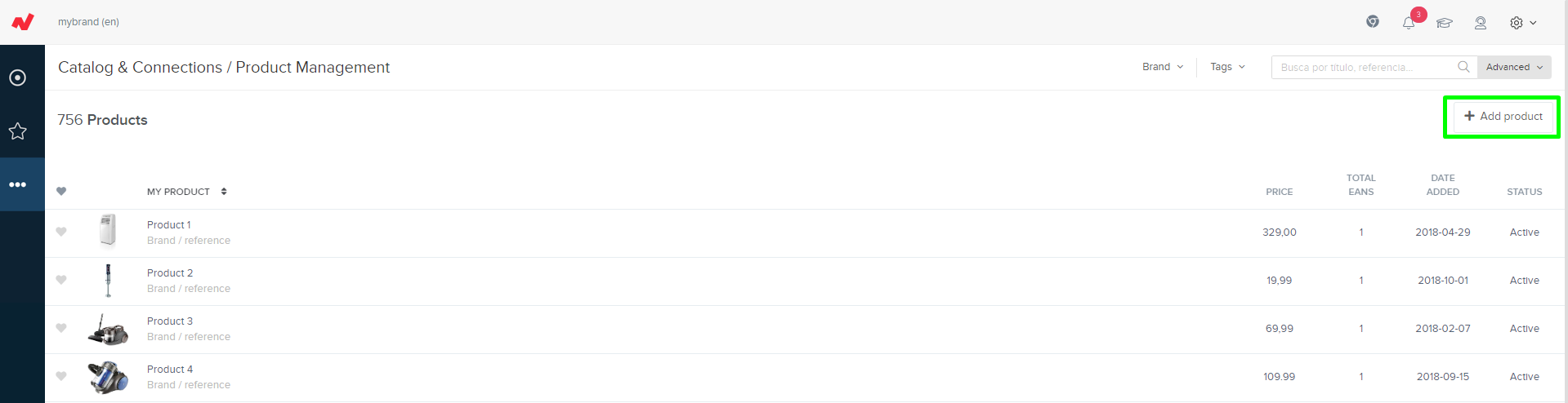 My Catalog Filters